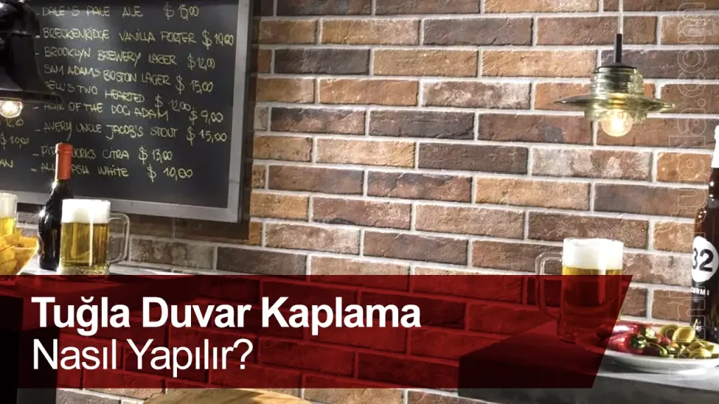 Tuğla Duvar Kaplama Nasıl Yapılır? Tuğla Duvar Kaplama Nasıl Yapılır?